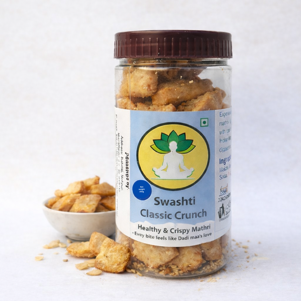 Classic crunch Mathri | Crispy Hand-made  Indian Snack